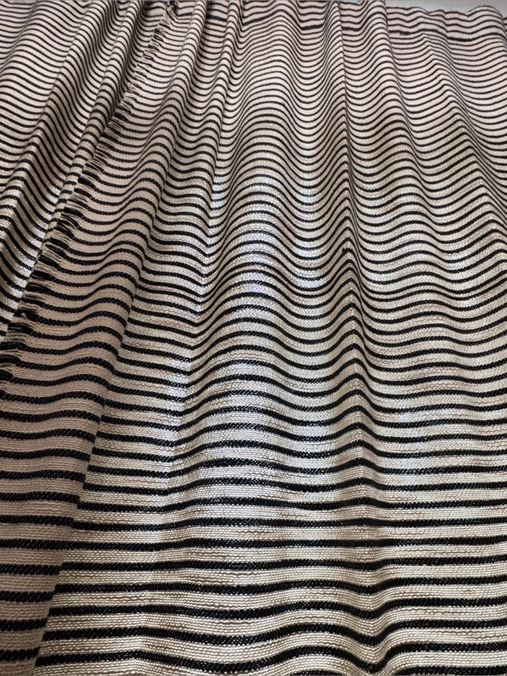Anthropologie 96” Luxe Linen Blend Woven Curtains (2)